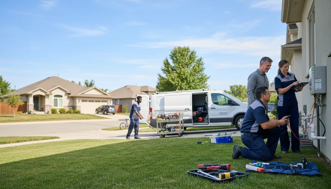 Tankless water heater service in Glencoe, CA